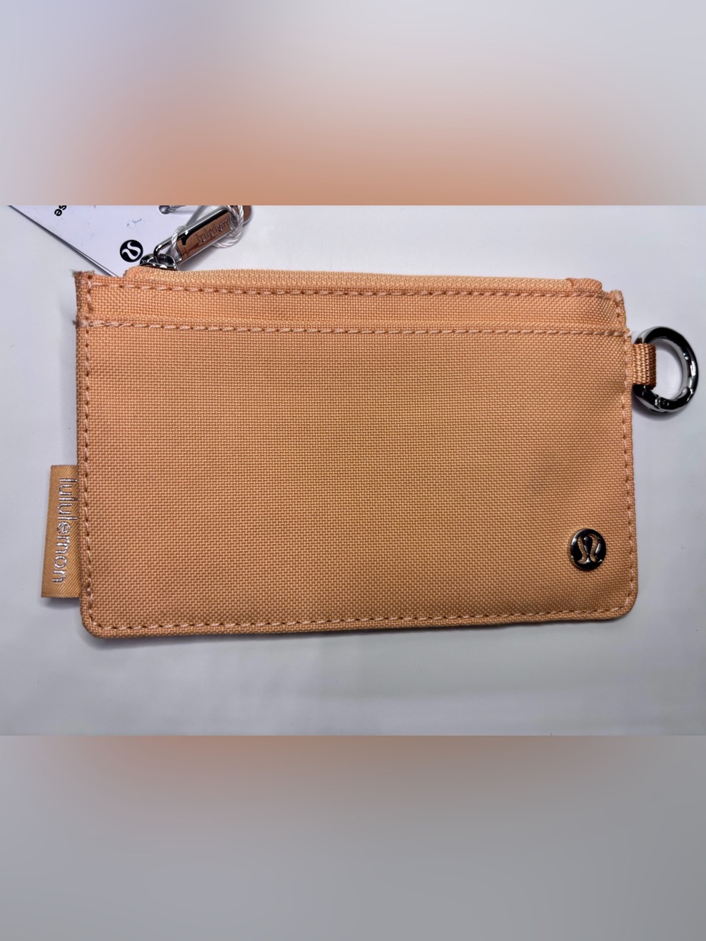 ✨ BRAND NEW WITH TAGS ✨Lululemon Clippable Card Case ‘Rock Melon’